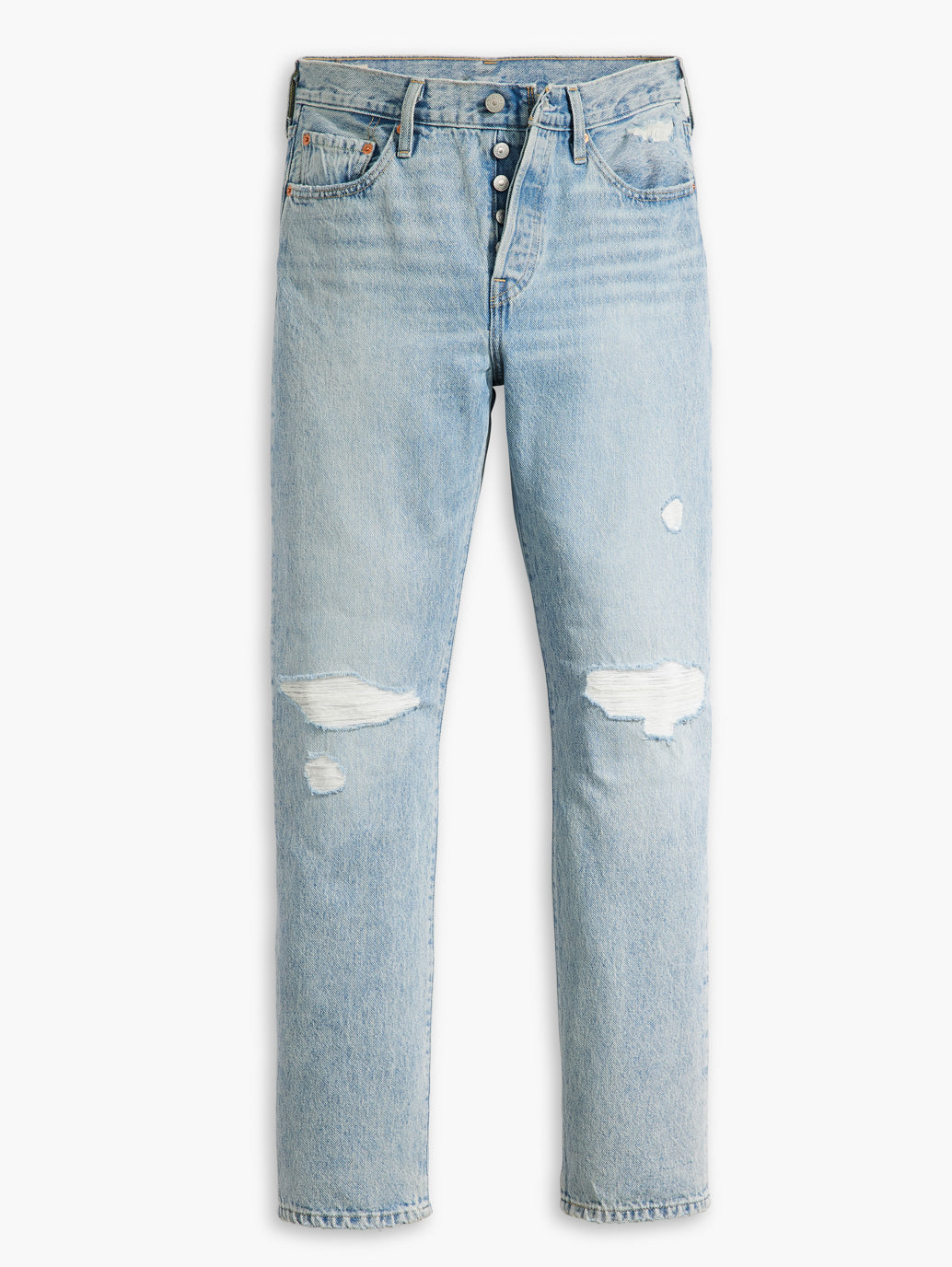 Women's 501 Blue Straight Fit Mid Rise Jeans – Levis India Store