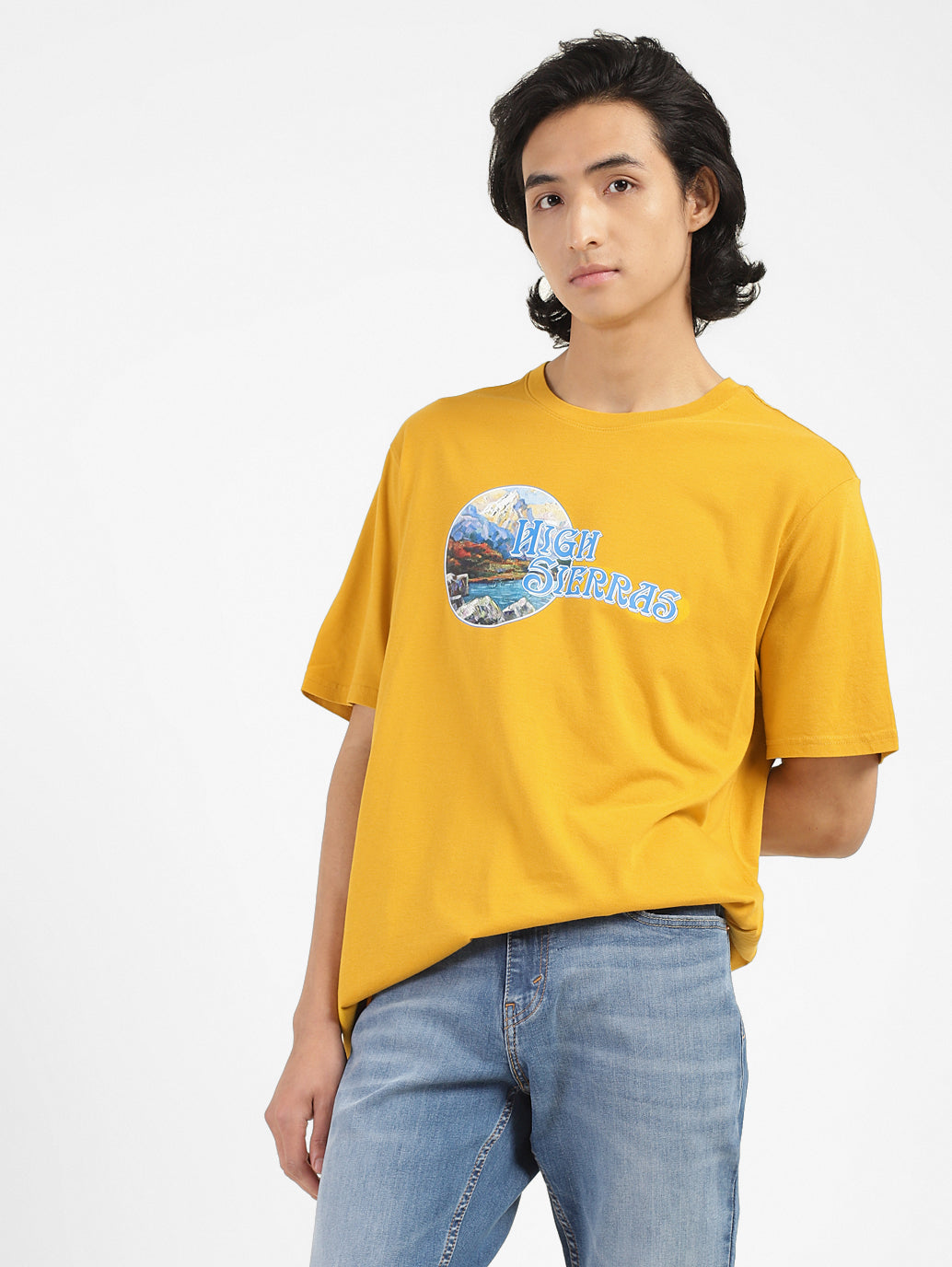 Shoulder Shirt Baggy Jeans With Baggy Shirt T Shirt Style Men Baggy