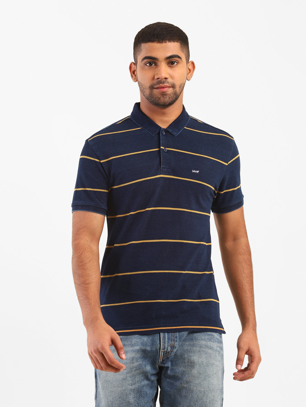 Levi's blue polo t shirt hotsell