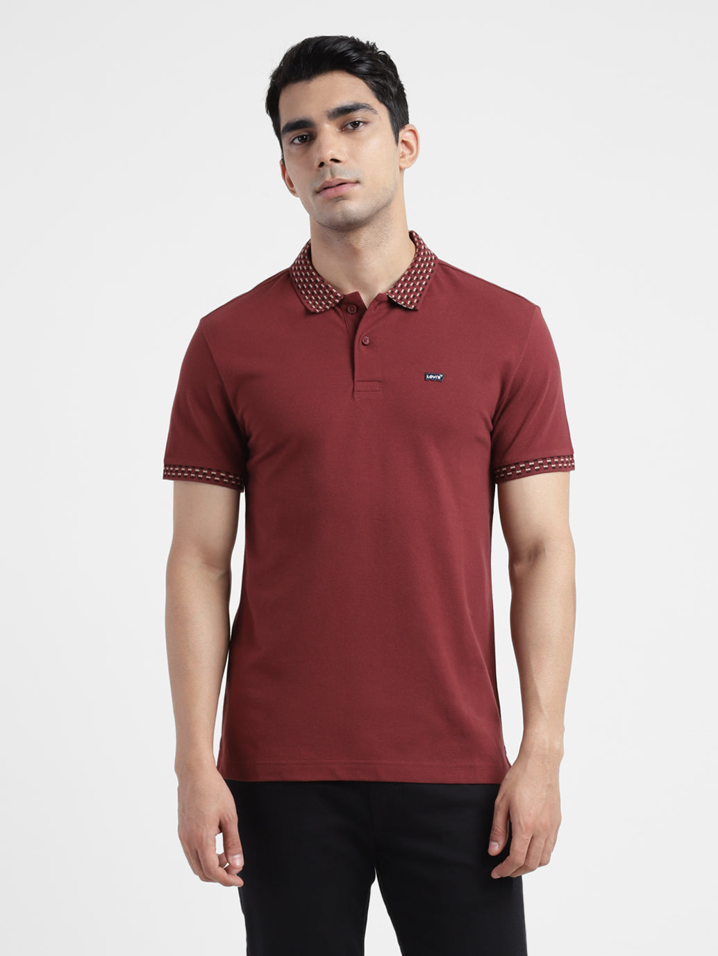 Men's polo online red