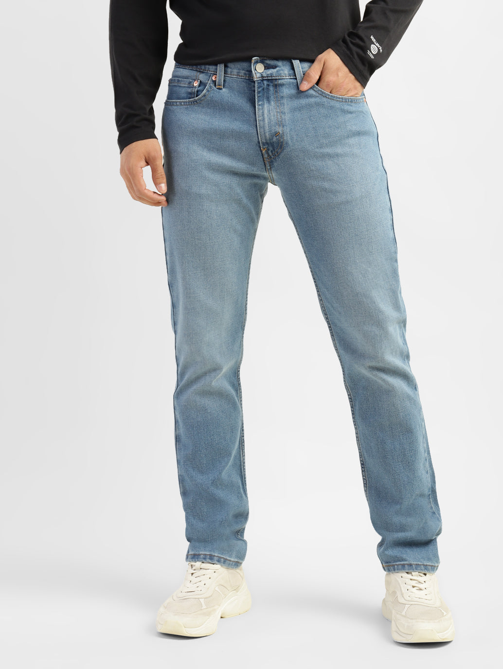 Stretch Lewis 501 Skinny Men's 511 Blue Slim Fit Mid Rise Jeans