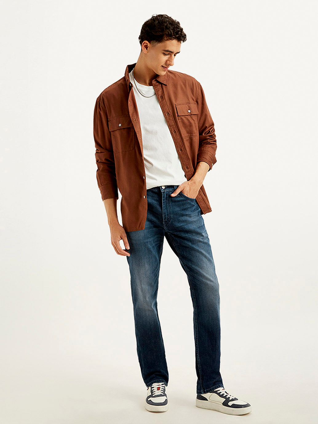 Men's 511 Dark Blue Slim Fit Mid Rise Jeans – Levis India Store