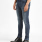 Men's Mid Indigo Skinny Taper Fit Jeans