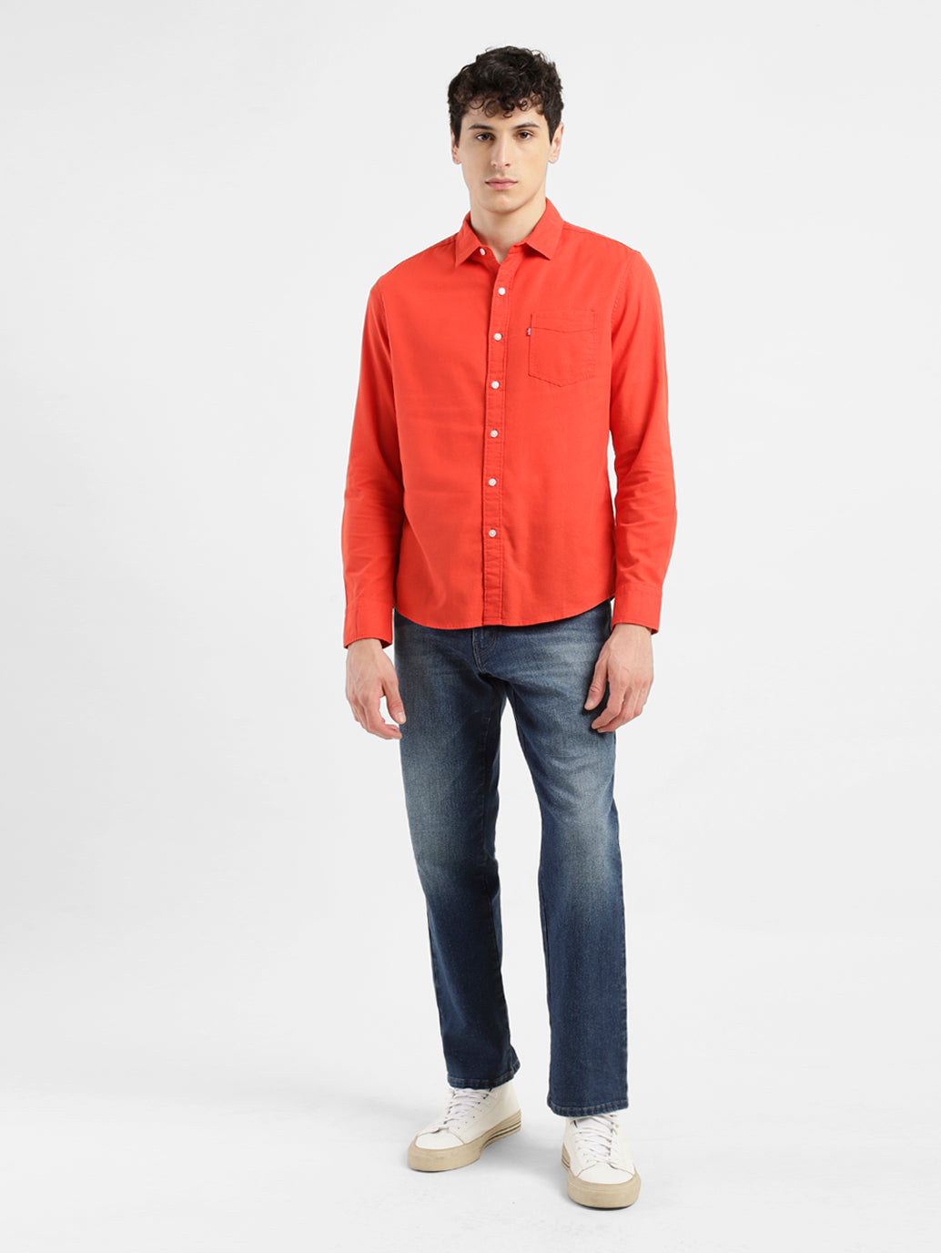 Men's Solid Slim Fit Shirt – Levis India Store