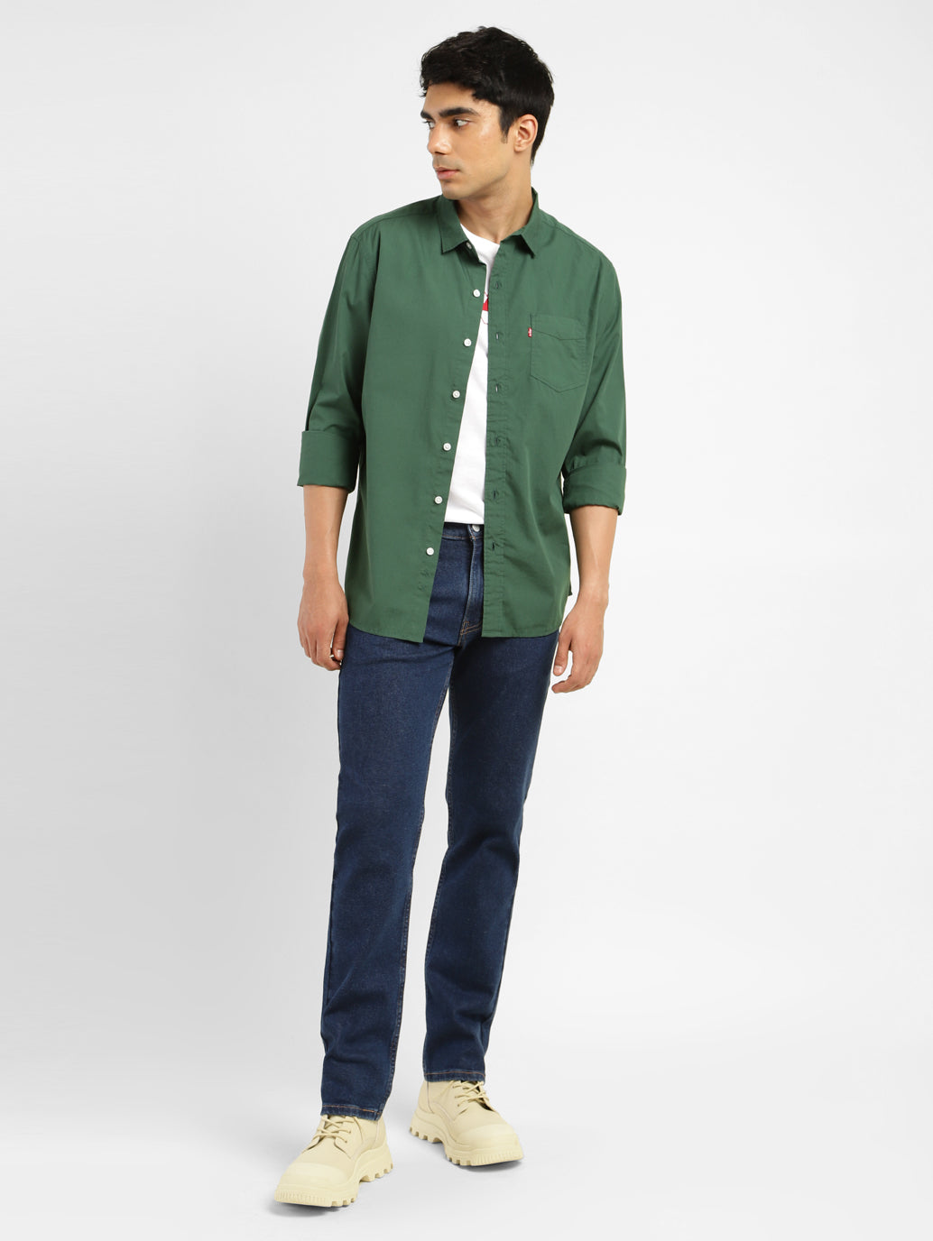 Men's Solid Slim Fit Shirt – Levis India Store