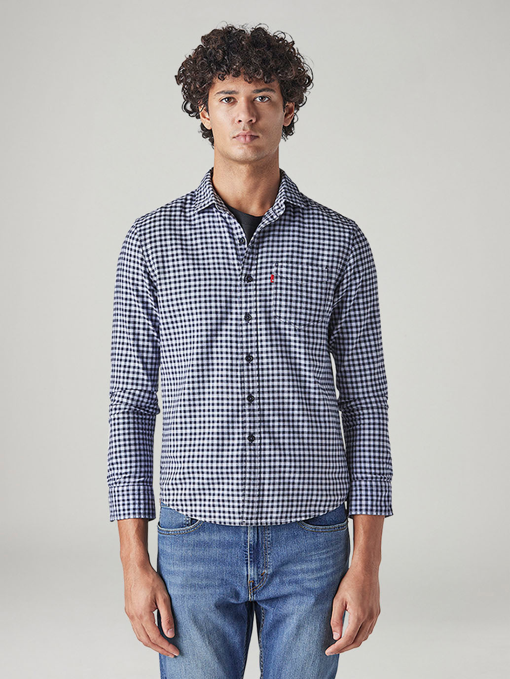 Men's Checkered Slim Fit Shirt