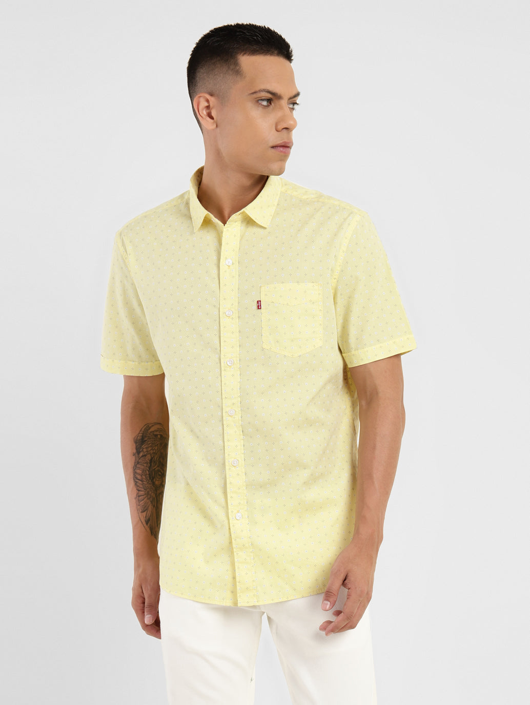 Men's Geometric Print Slim Fit Shirt – Levis India Store