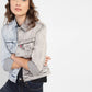 Women's Solid Spread Collar Jackets
