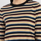Women's Striped Crew Neck T-shirt