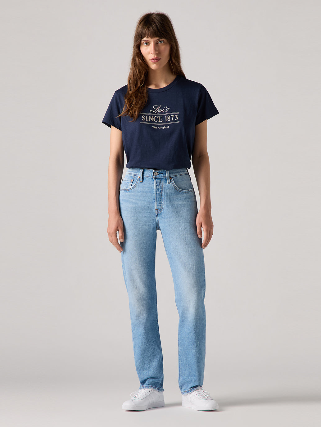 Levi's Women's High-Rise 501 Jeans – 100% Cotton, Straight Leg, 30” Inseam, USA Made