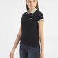 Women's Solid Polo T shirt