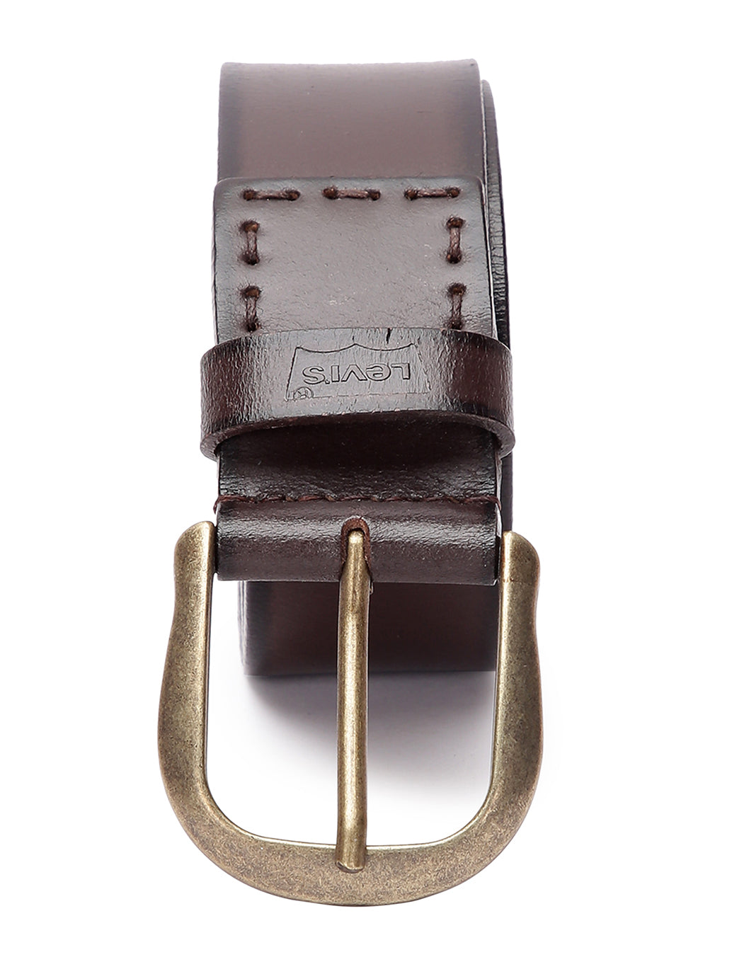 Mens leather belt levis online