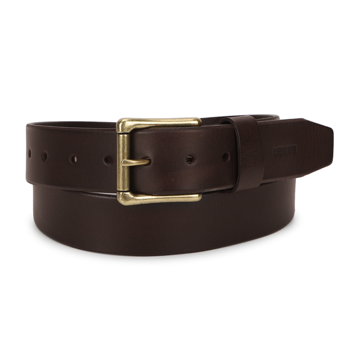 Men's Brown Solid Belt