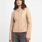Women's Solid Band Neck Jackets