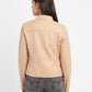 Women's Solid Band Neck Jackets