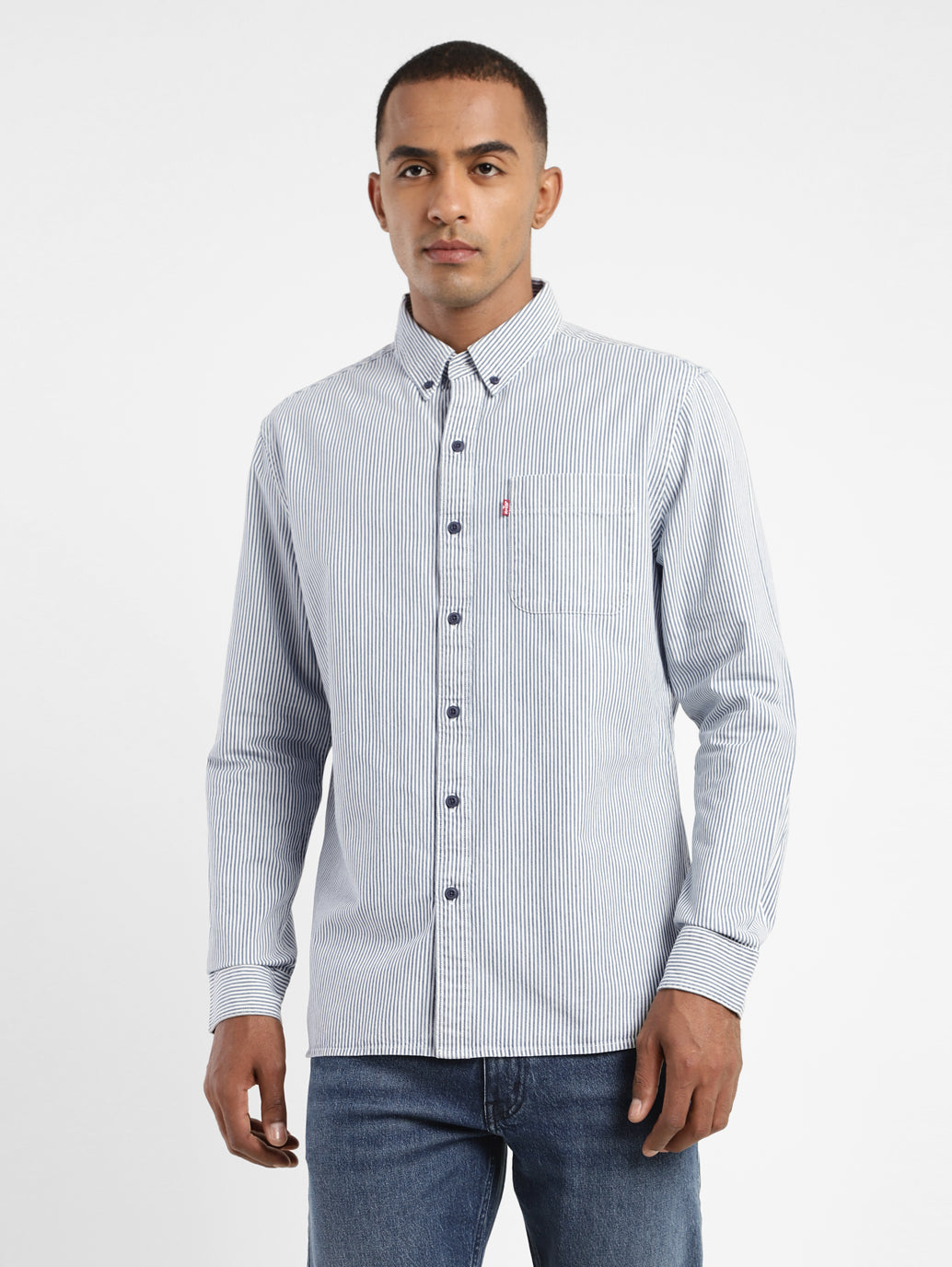 Men's Striped Slim Fit Shirt – Levis India Store