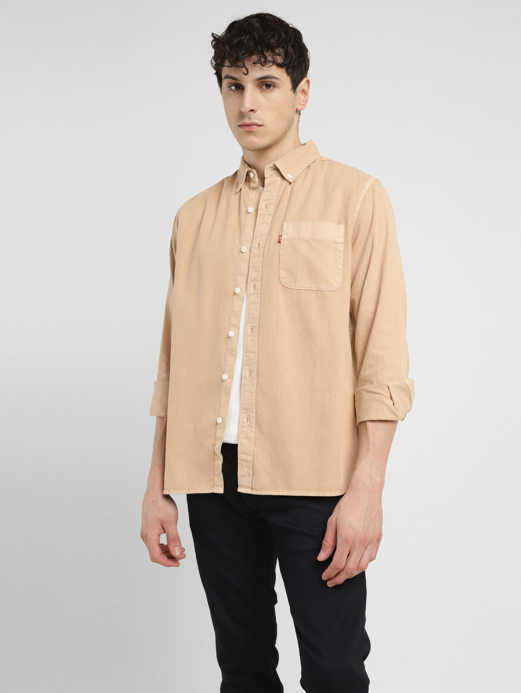 Men's Solid Slim Fit Shirt – Levis India Store