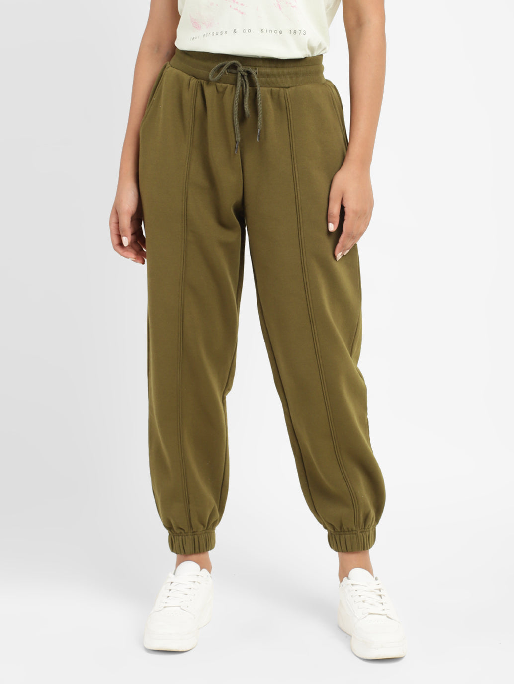 Miles Jogger, Women's Olive Green Joggers