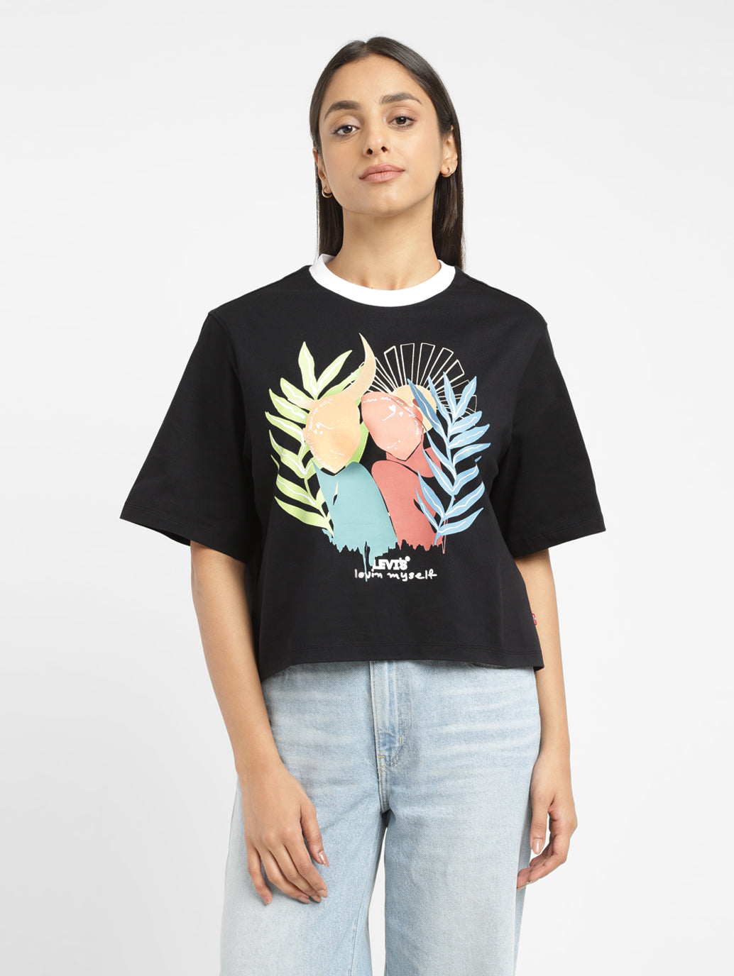 Women's Graphic Print Boxy T-Shirt – Levis India Store