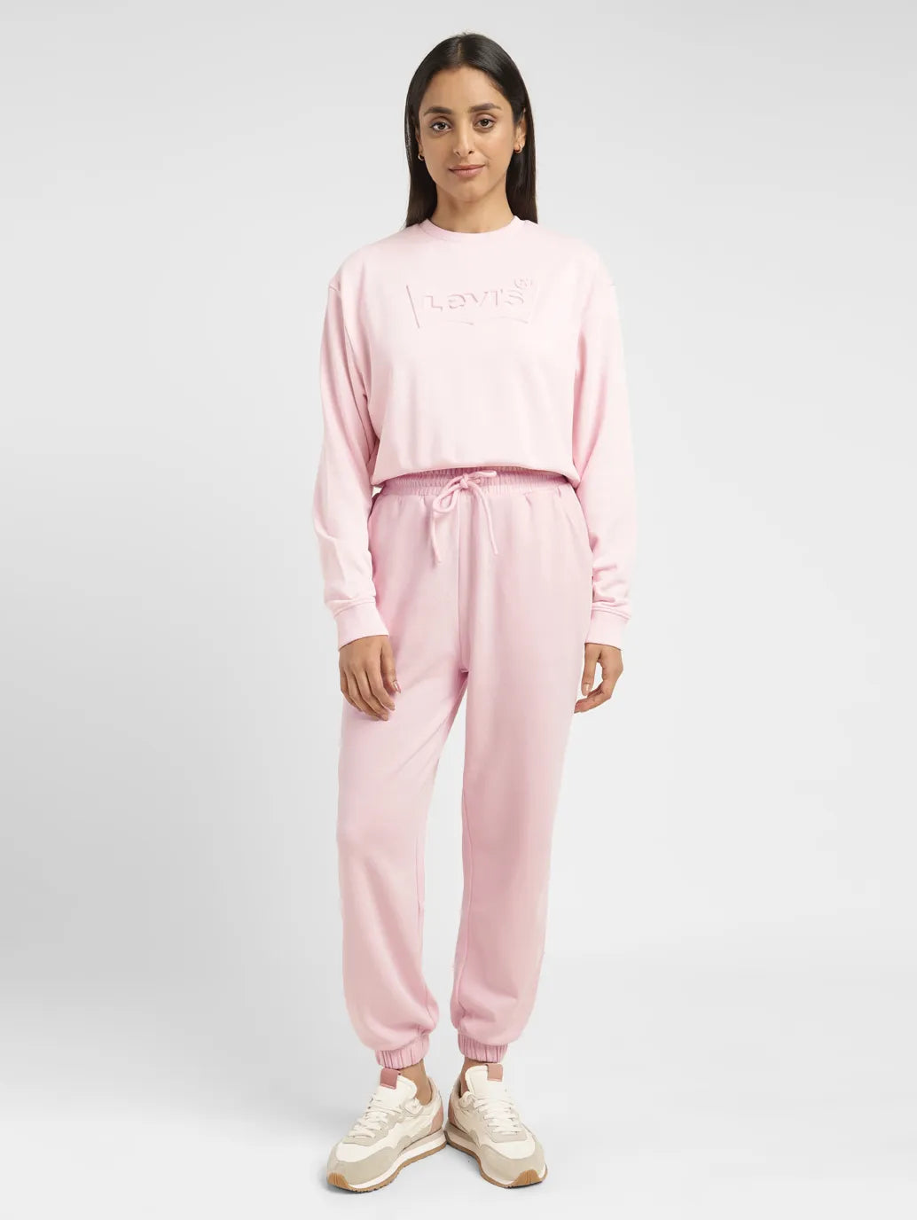 Pink sales joggers womens
