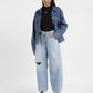 Women's High Rise Xl Balloon Loose Fit Jeans