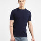 Men's Self Design Slim Fit T-shirt
