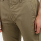 Men's Olive Slim Fit Trousers