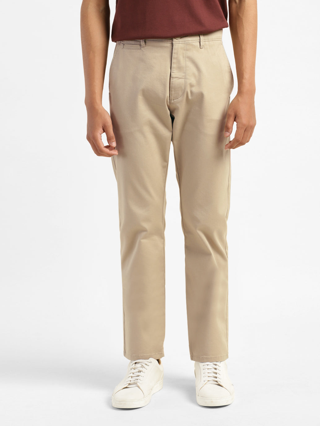 Men's Khaki Straight Fit Chinos – Levis India Store