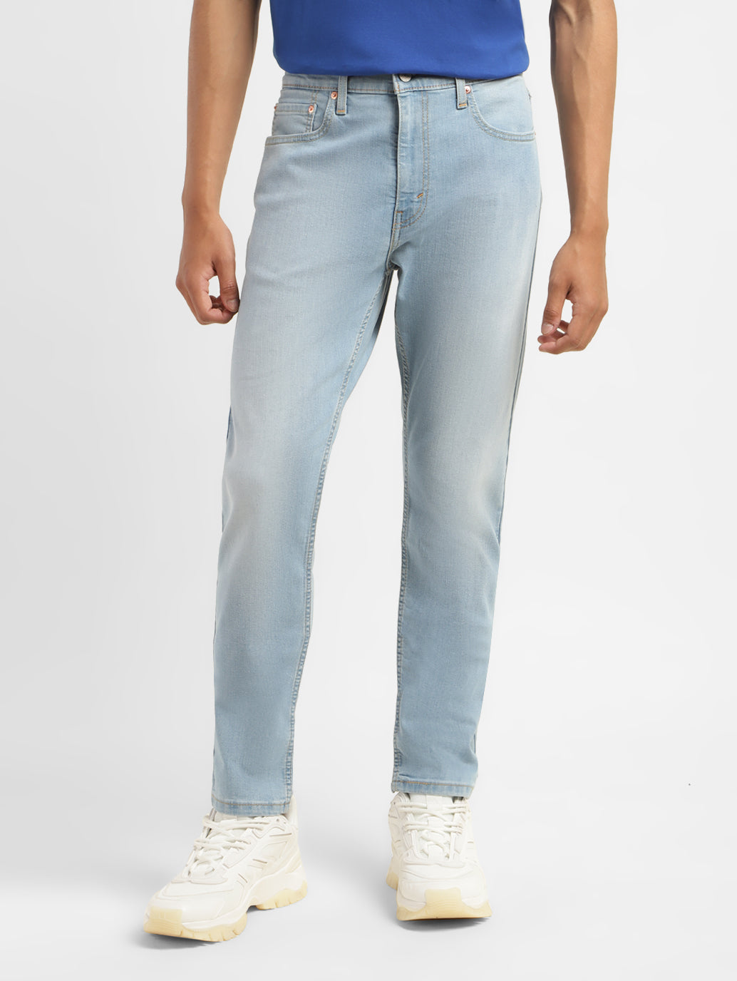 Plain Blue Levis Men Jeans, Slim Fit at Rs 650/piece in Kurnool