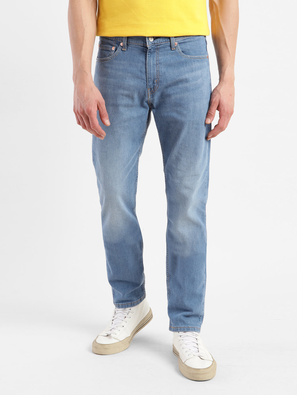 Men's 511 Blue Slim Fit Mid Rise Jeans