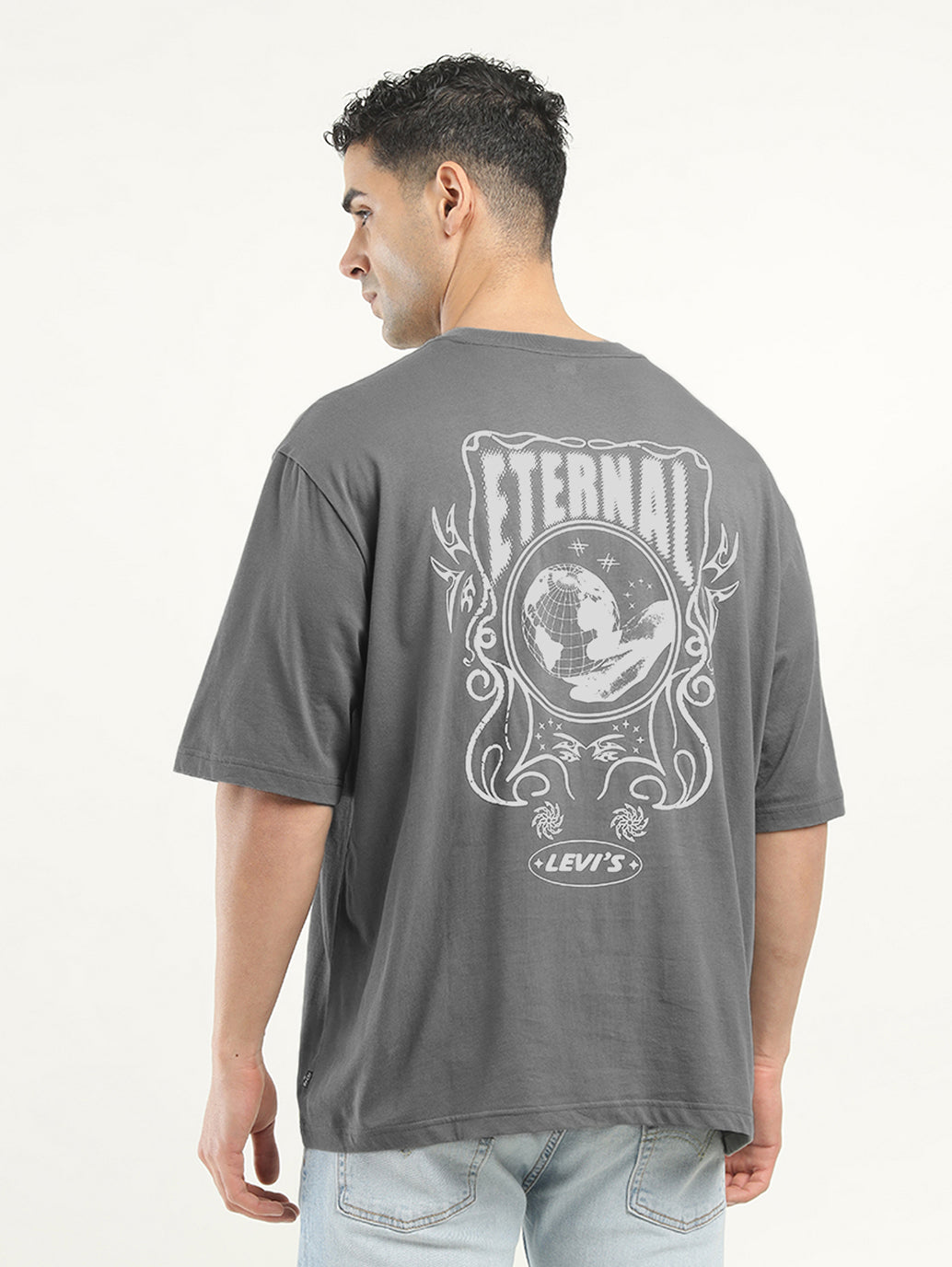 Men's Graphic Print Loose Fit T-shirt