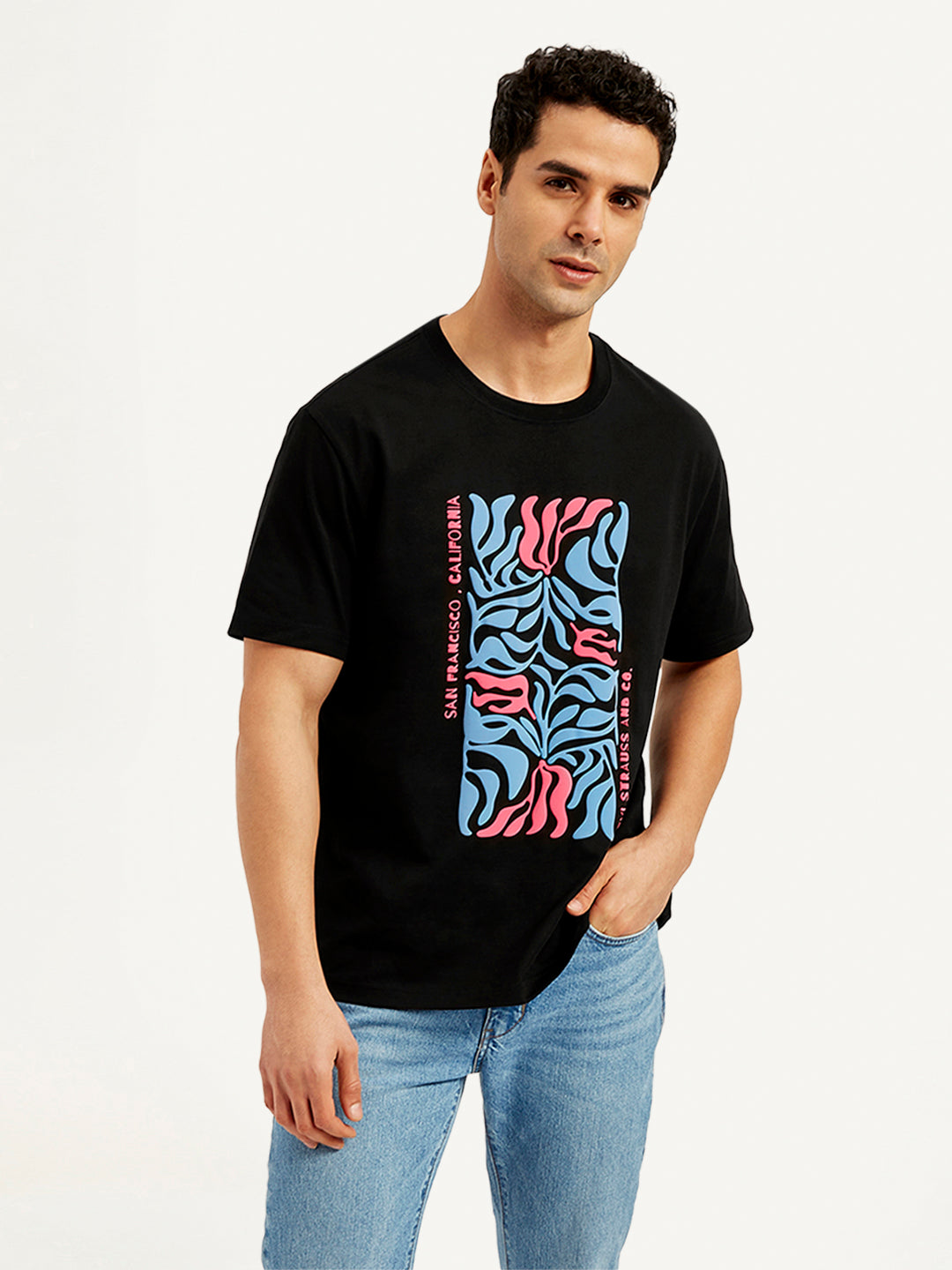IVE 250907 ペンミ配布 Tシャツ Men's Graphic Print Crew Neck T-Shirt – Levis India Store