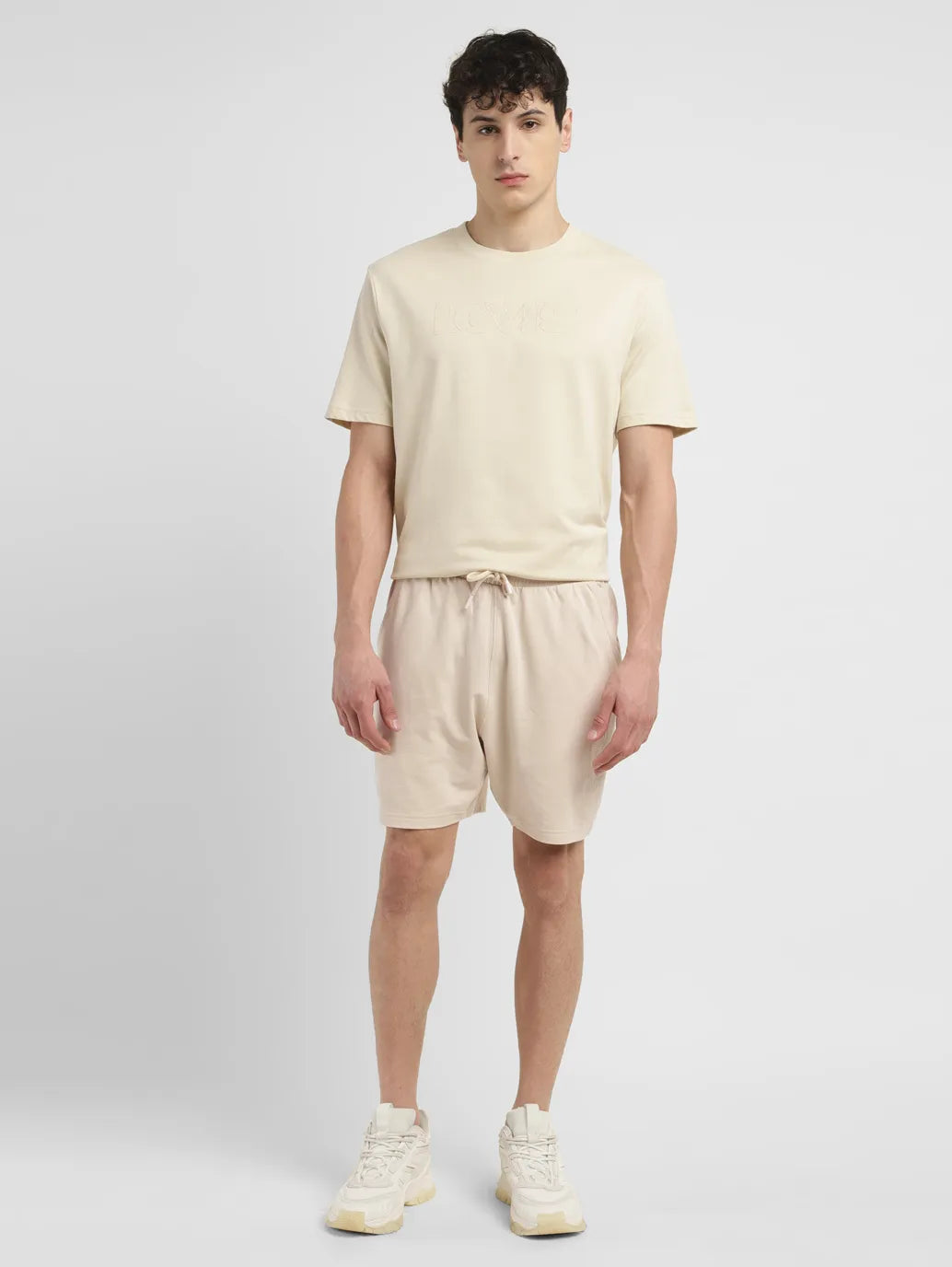 Men's Cream Regular Fit Shorts – Levis India Store