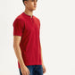 Men's Solid Slim Fit Polo T-Shirt