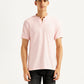 Men's Solid Slim Fit Polo T-shirt