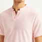 Men's Solid Slim Fit Polo T-shirt