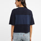 Women's Colorblock Round Neck T-Shirt - c0f10f3e-a7e8-40f7-998e-d2911498e3df View