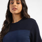 Women's Colorblock Round Neck T-Shirt - c8dd88f2-62d9-4e25-bb0f-f47c84fb8cb9 View