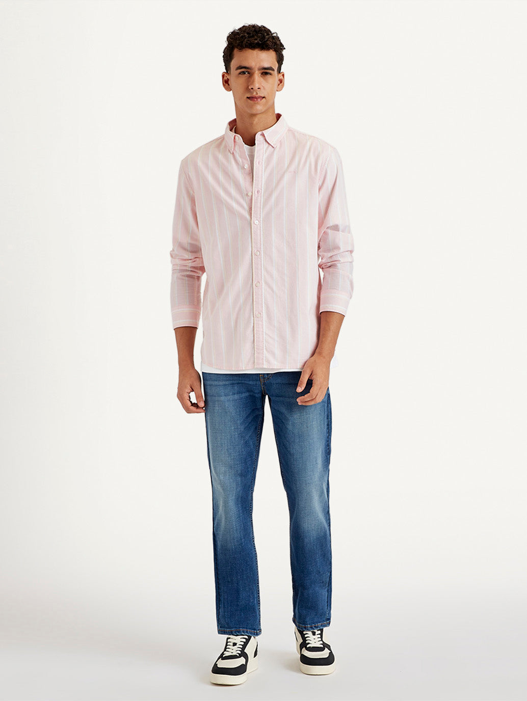 Men's Striped Slim Fit Shirt