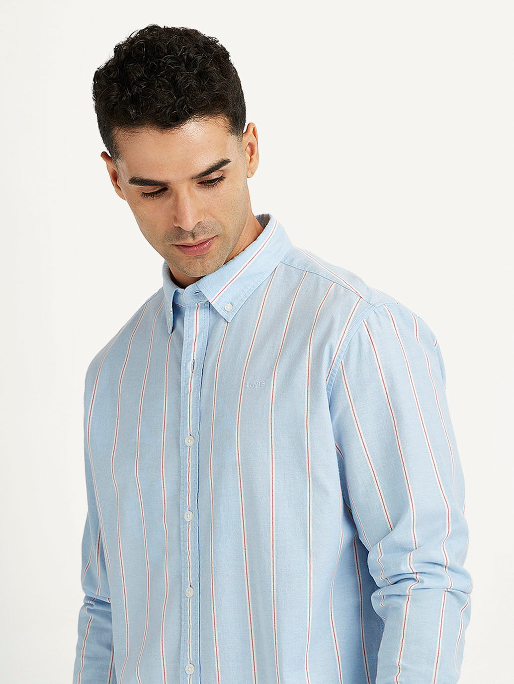 Men's Striped Slim Fit Shirt