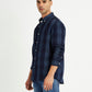 Men's Checkered Spread Collar Shirt - a5206b21-4389-4933-8db4-daf07cd16b22 View