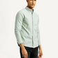 Men's Striped Slim Fit Shirt - Side View