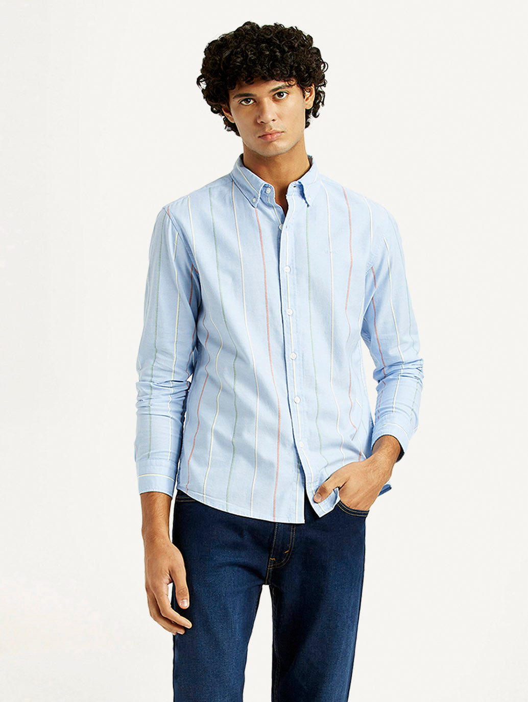 Men's Striped Slim Fit Shirt