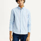 Men's Striped Slim Fit Shirt - Front View