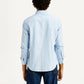 Men's Striped Slim Fit Shirt - Back View