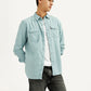 Men's Solid Slim Fit Overdyed Overshirt - 20 View
