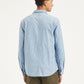 Men's Solid Slim Fit Denim Shirt