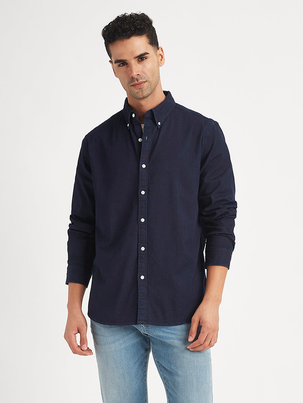 Men's Solid Slim Fit Shirt