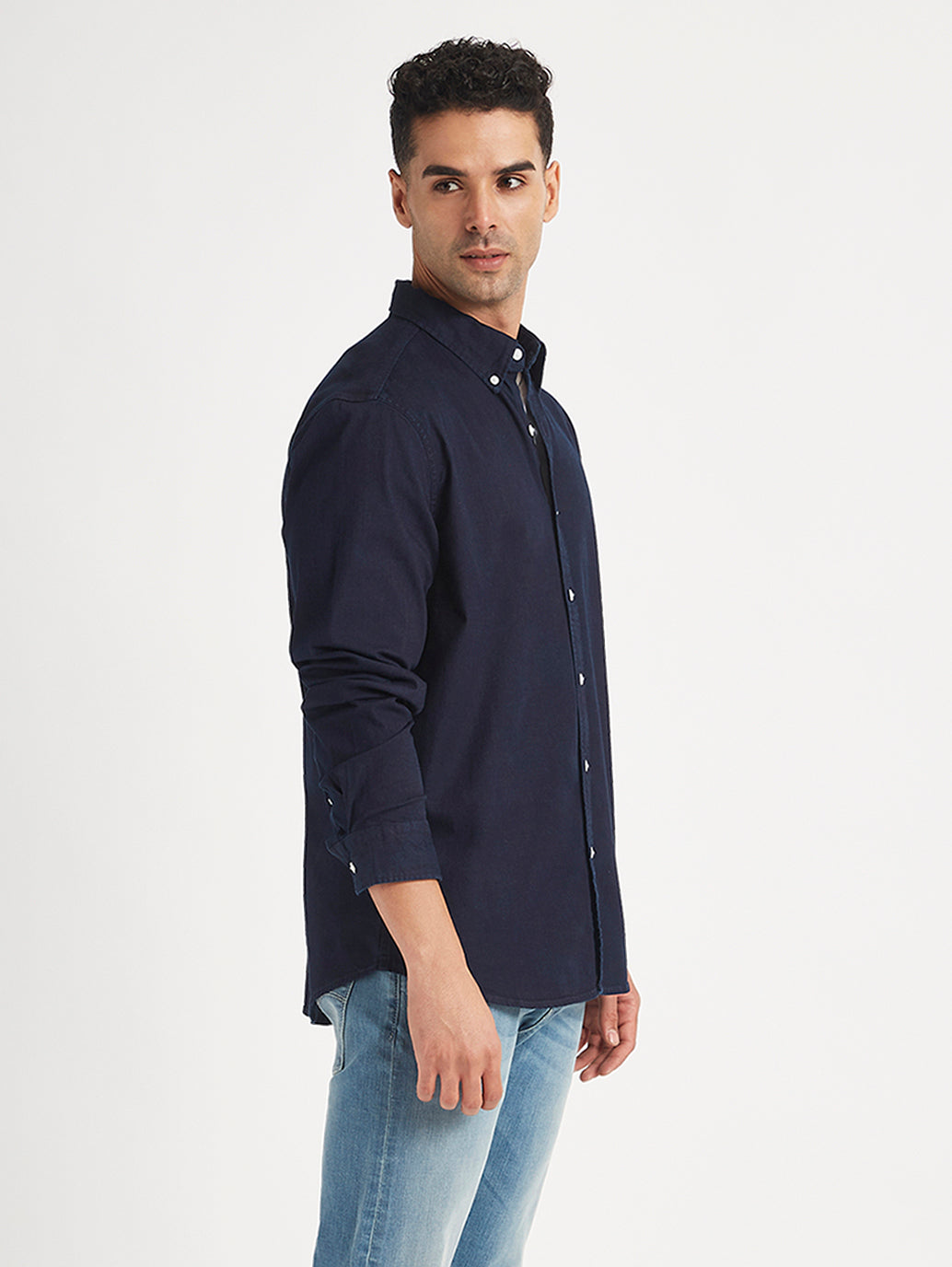 Men's Solid Slim Fit Shirt