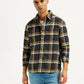 Men's Flannel Checkered Multi Color Spread Collar Shirt - Styleshot View